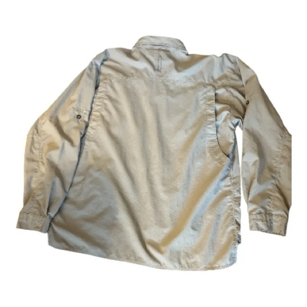 The North Face men’s beige Button Down Shirt